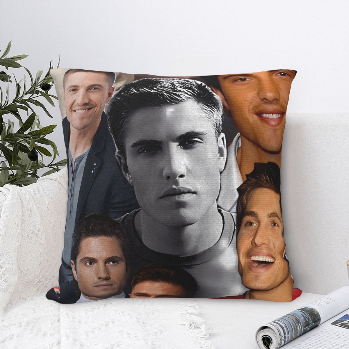 Home Office Tim - Kissenbezug Tim Bradford TV-Serie Design Kissenbezug