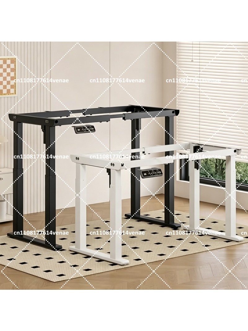 Standing Desk Electric - Elektrisch Höhenverstellbarer Schreibtischrahmen, Sitz-Steh-Schreibtisch für Home-Office-Arbeitsplatz