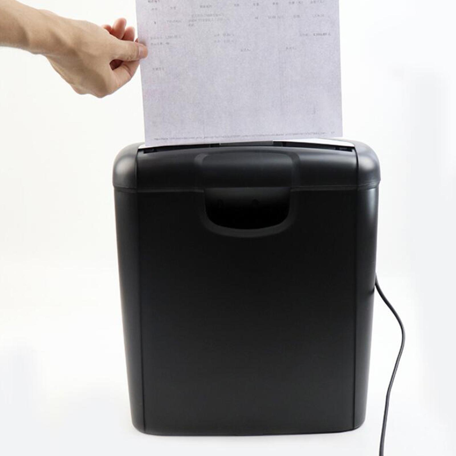 Paper Shredder Micro - Cross-Cut-Akten vernichter Micro-Cut-Kreditkarte Bankkarte Mini Electronic