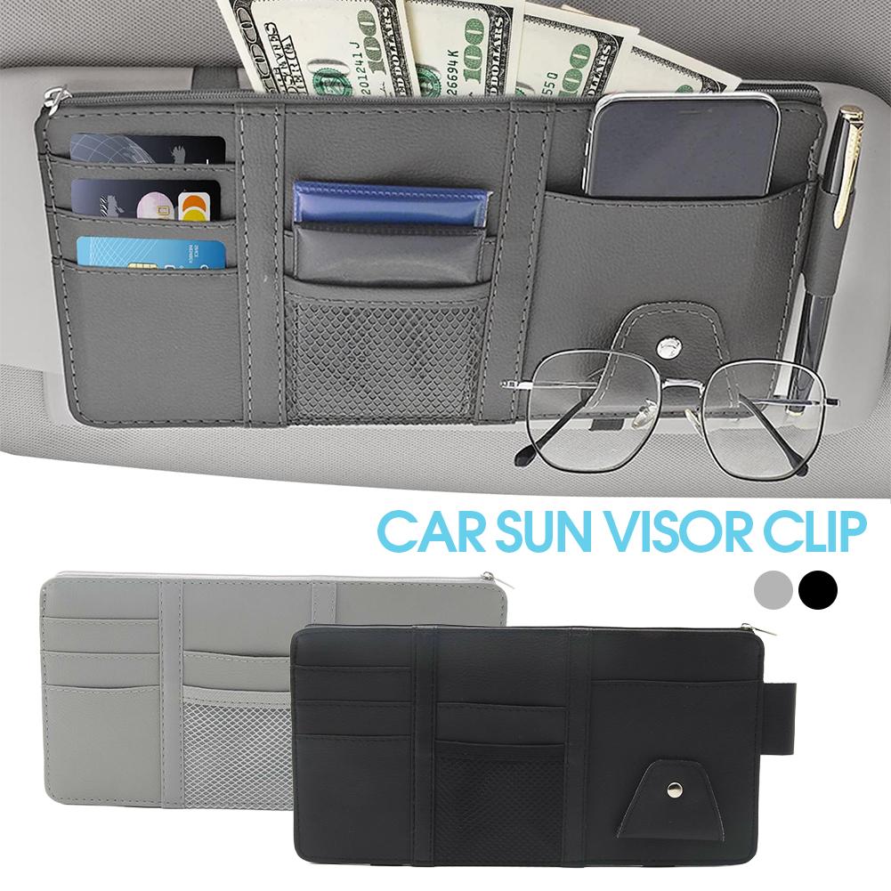 Rolling File Cart - Auto-Sonnenblenden-Organizer: Reisedokumentenhalter mit mehreren Taschen aus