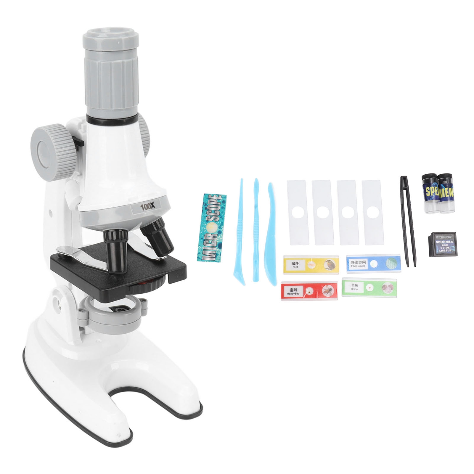 Zoom Lighting Kit - Mikroskop für Kinder 100X 600X 1200X