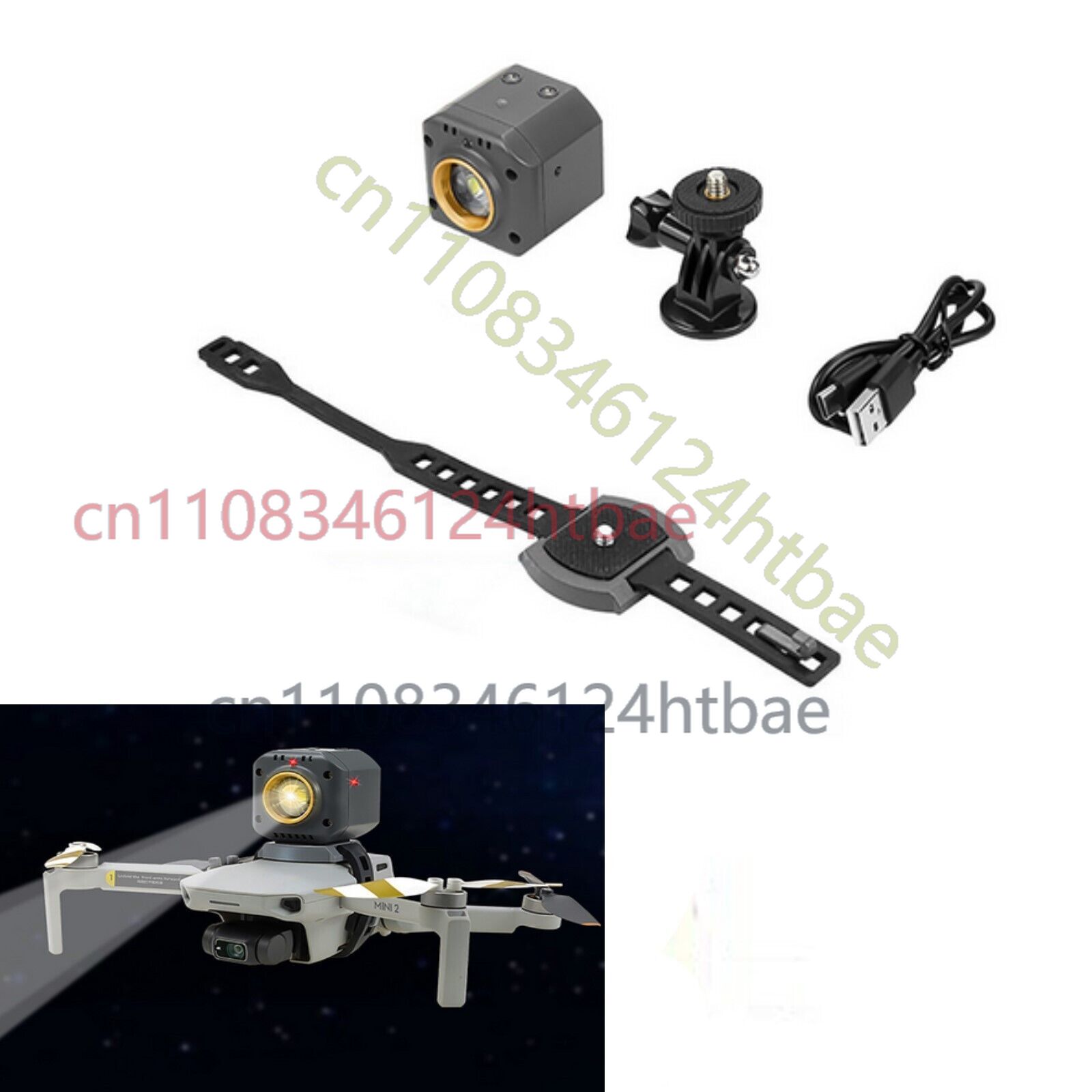 Zoom Lighting Kit - LED-Suchscheinwerfer Nachtlicht für DJI Mavic Air
