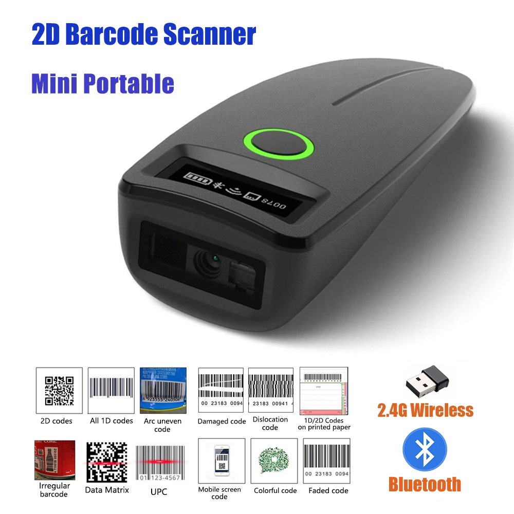 2D Barcode Scanner W7 Mini Wir – Document Scanner Portable Bewertung und Preis