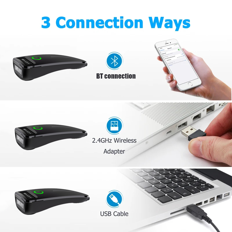 2D Barcode Scanner W7 Mini Wir – Document Scanner Portable Bewertung und Preis