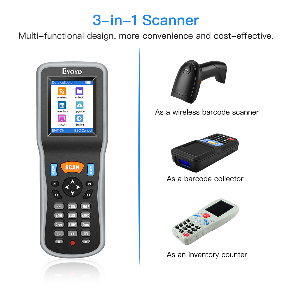 Eyoyo 1D Wireless Barcode Scan – Document Scanner Portable Bewertung und Preis