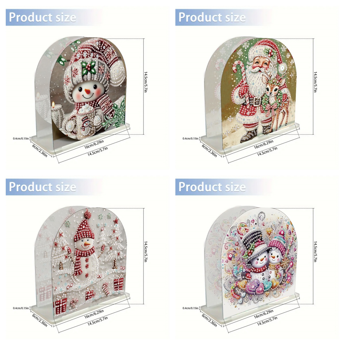 1 Stück/Set DIY Weihnachts-Dia – Home Office Bagas Bewertung und Preis