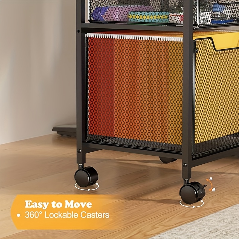 Rollbarer Aktenschrankwagen, D – Rolling File Cart Bewertung und Preis
