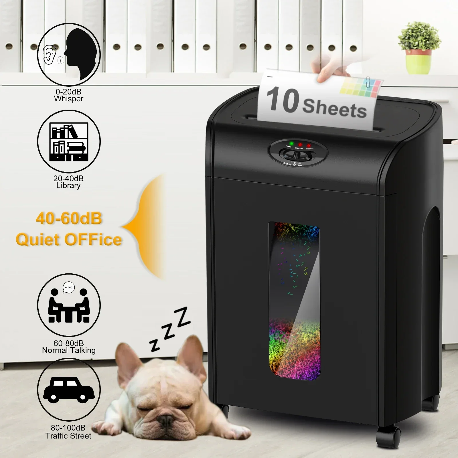 CD290P 10 Blatt Micro Cut Akte – Paper Shredder Micro Bewertung und Preis