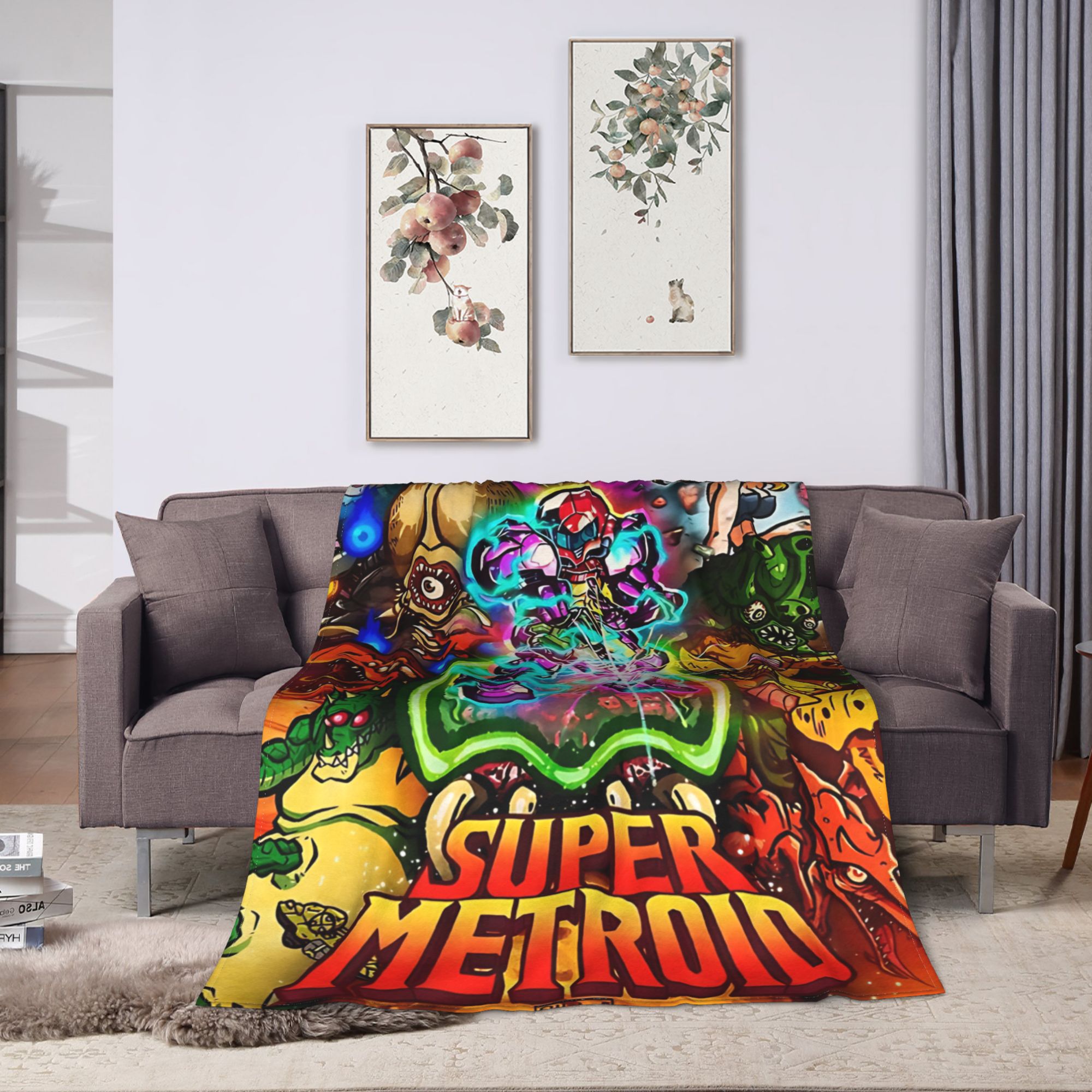Metroids Hero Game Flanelldeck – Home Office Trend Bewertung und Preis