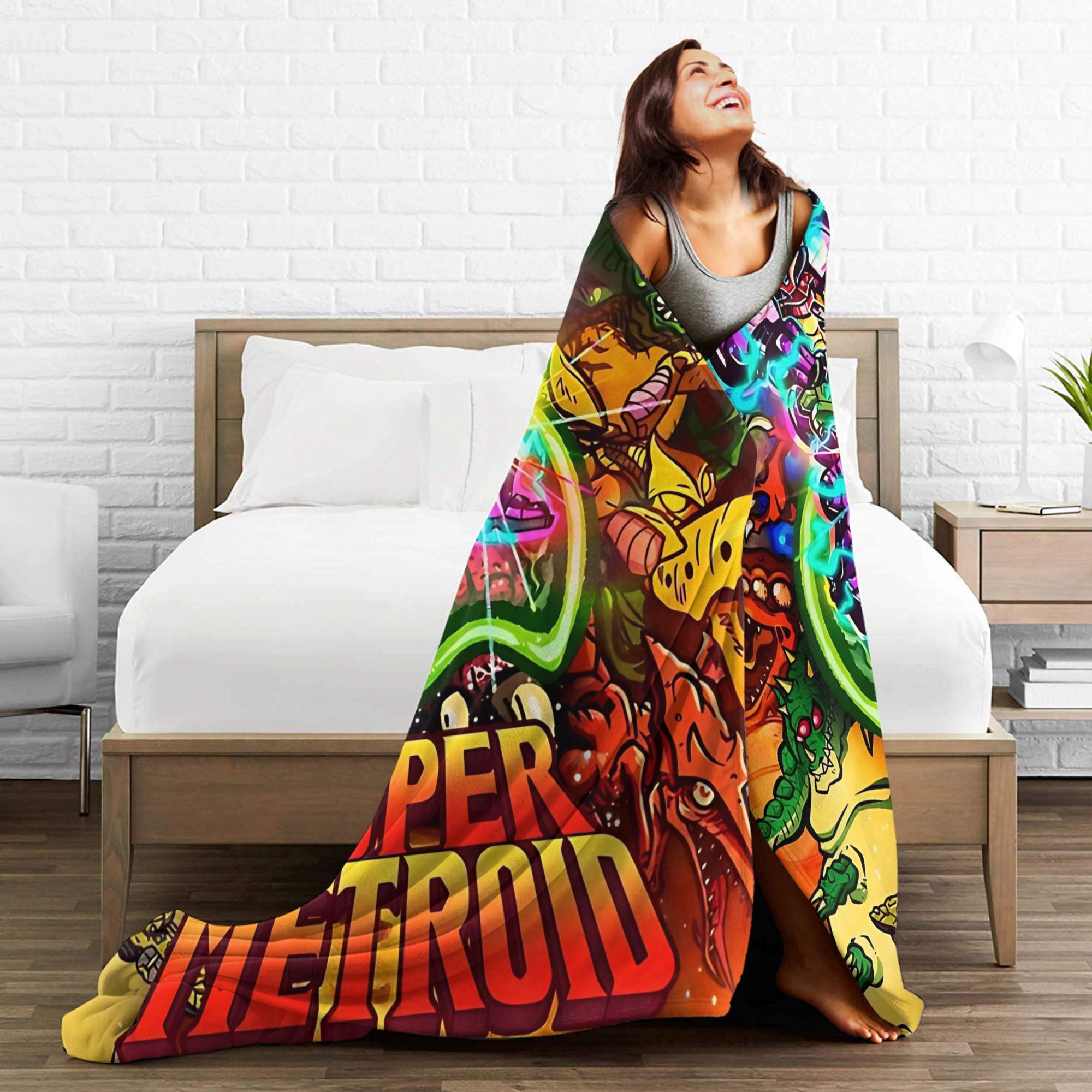 Metroids Hero Game Flanelldeck – Home Office Trend Bewertung und Preis