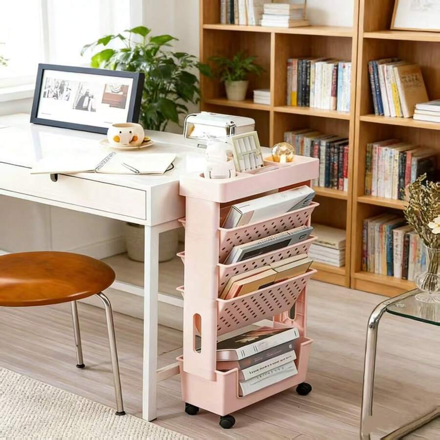 5-stufiger Rollwagen mit perfo – Rolling File Cart Bewertung und Preis