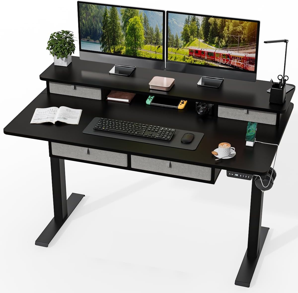 Elektrischer Stehschreibtisch  – Standing Desk Electric Bewertung und Preis