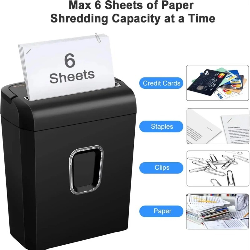 Bonsaii 6-Blatt Micro-Cut Akte – Paper Shredder Micro Bewertung und Preis