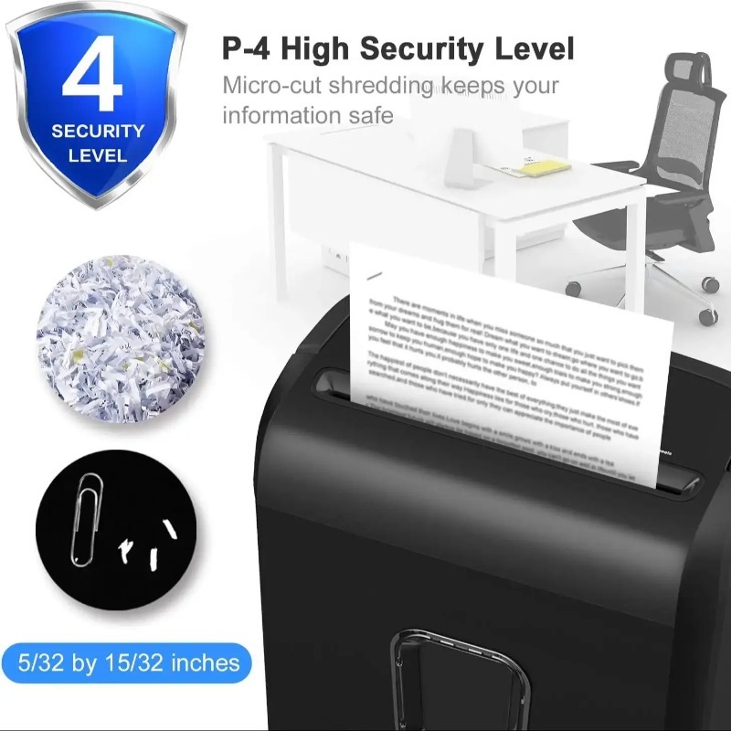 Bonsaii 6-Blatt Micro-Cut Akte – Paper Shredder Micro Bewertung und Preis