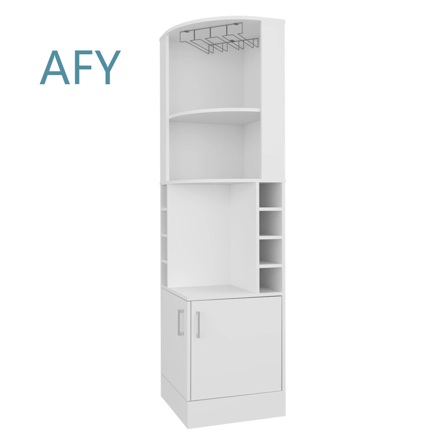 Weißer Eck-Barschrank mit Wein – Home Office Ikea Bewertung und Preis