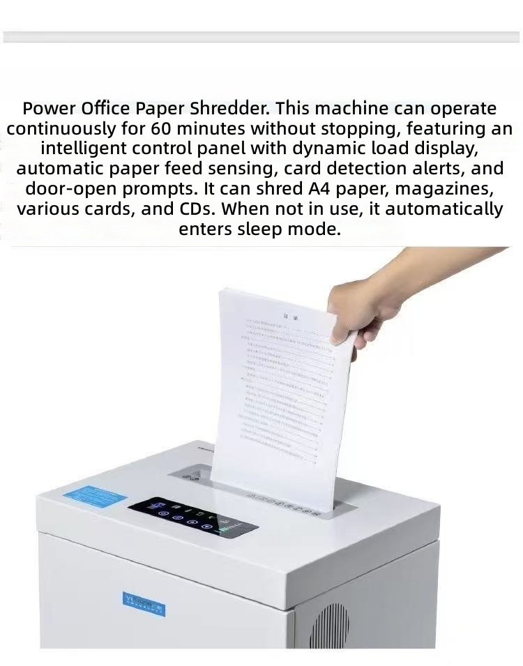 Kommerzieller Hochleistungs-P5 – Paper Shredder Micro Bewertung und Preis