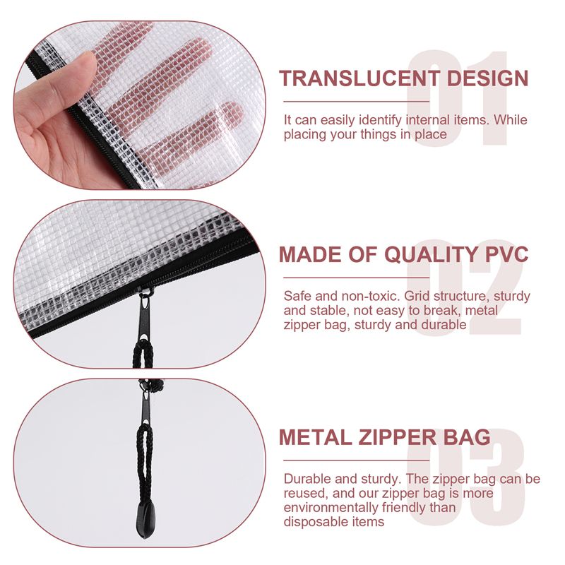 Leading-18-teilige Mesh-Reißve – Home Office Bagas Bewertung und Preis