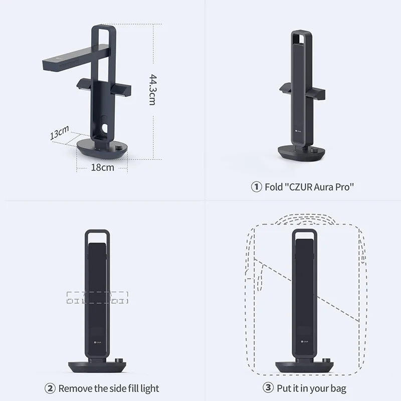 CZUR Shine Ultra Smart Tragbar – Document Scanner Portable Bewertung und Preis